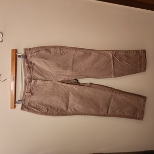 JJill khaki trousers  Cute Details!  Size 12